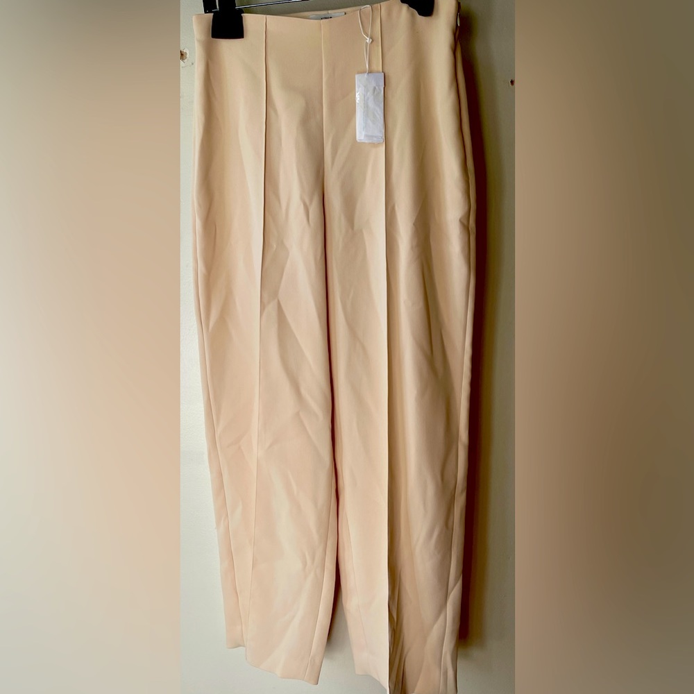 Vince wide leg pull up pants